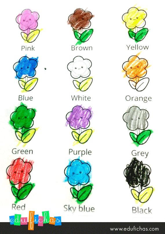 Para Gustos Los Colores En Ingles
