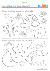 Cuaderno de actividades coloreable - Cuadernos para niños