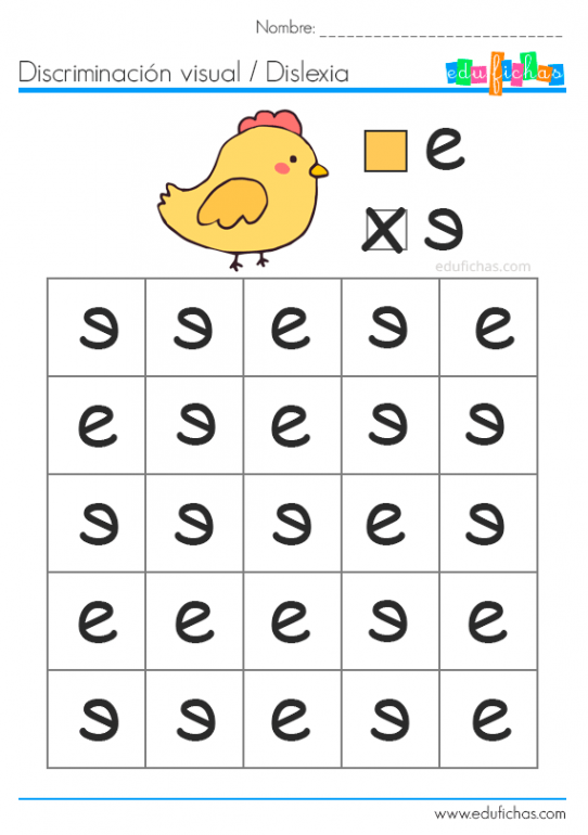 Ejercicios de Dislexia para Imprimir. Dislexia en Niños. Descargar PDF Ejercicios de Dislexia para Imprimir. Dislexia en Niños. Descargar PDF