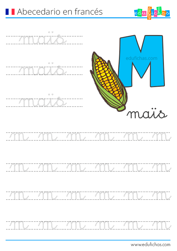 Abecedario en Francés + Cuaderno de Actividades en PDF Gratis