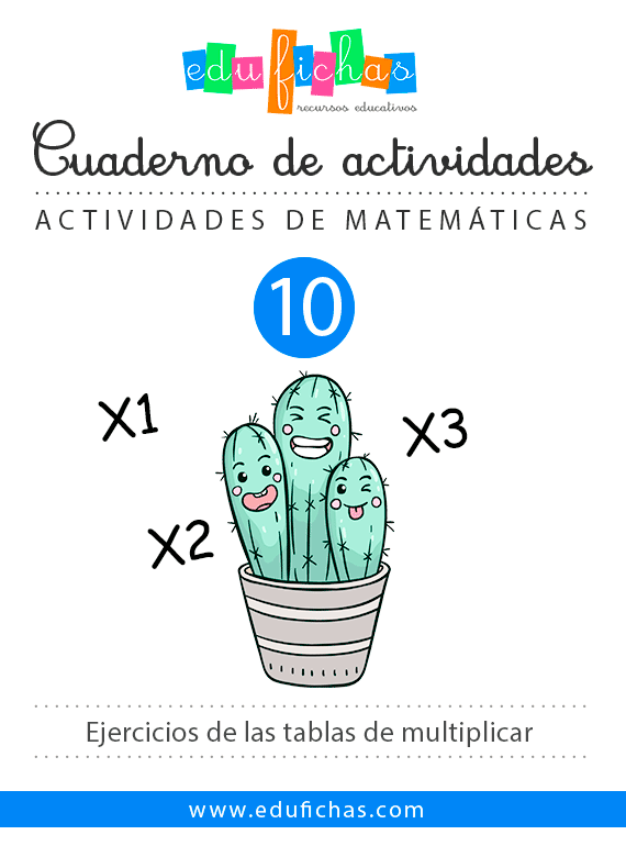 Tablas de Multiplicar Fichas para Imprimir + Ejercicios GRATIS