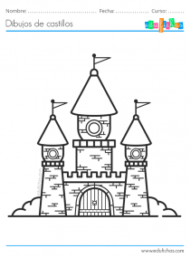 dibujos de castillos