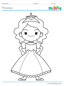 dibujos de princesas