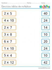 multiplicar ejercicios gratis