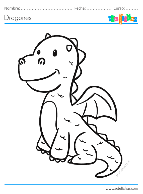  Top   imagen dibujos de dragones para niños