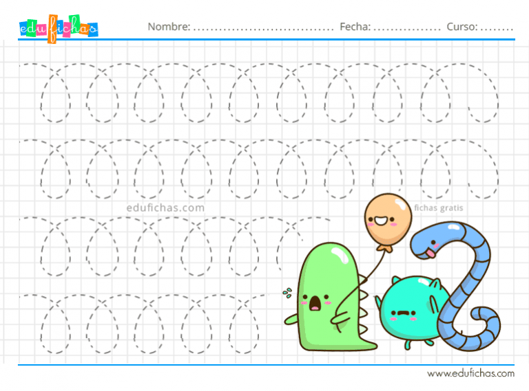 Trazos para Preescolar | Ejercicios de Grafomotricidad para Niños