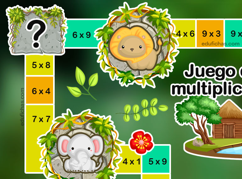 Juego de Multiplicaciones para Aprender las TABLAS. Juego para Niños.