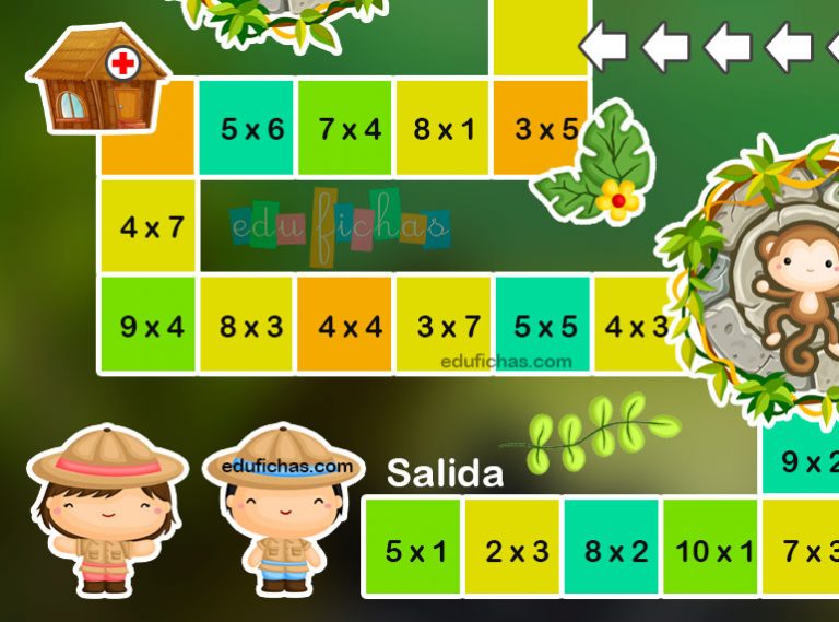 Juego de Multiplicaciones para Aprender las TABLAS. Juego para Niños.