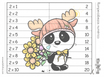 multiplicar rompecabezas