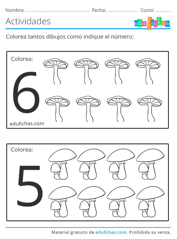 Actividades de Otoño para Niños. Descargar Fichas para Infantil Gratis