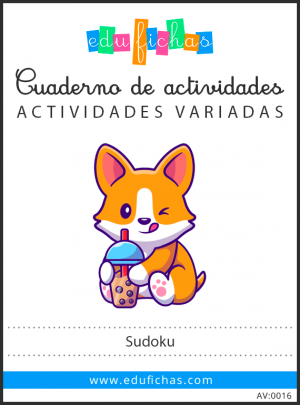 Sudoku X para imprimir nivel medio. Juego Sudoku para descargar