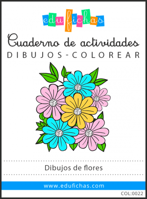 Dibujos de Flores. Descarga GRATIS Dibujos para Colorear de Flores