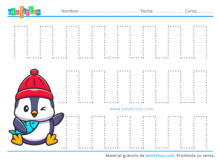 L neas Punteadas Para Repasar Grafomotricidad Para Preescolar PDF