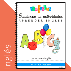 Abecedario en Inglés. Letras + Vocabulario + Pronunciación【PDF】