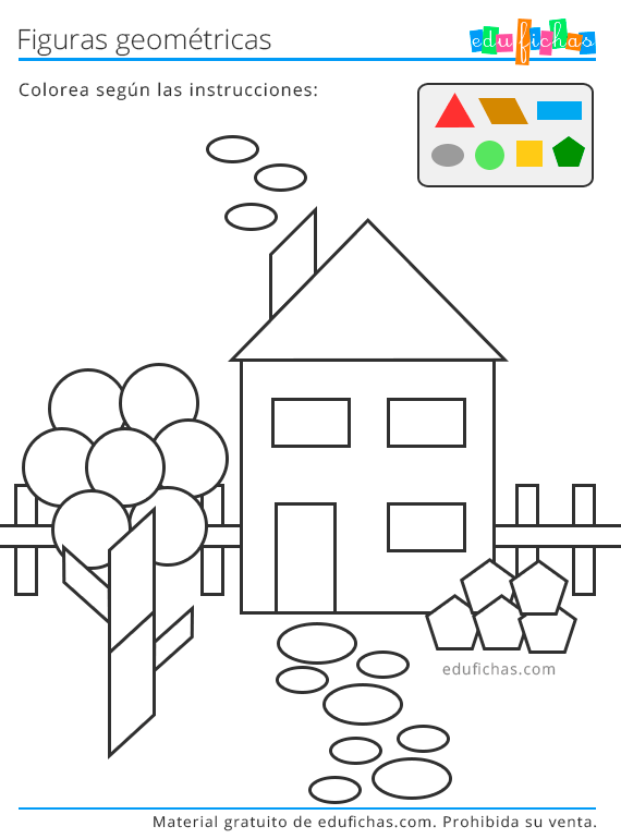 Figuras Geométricas para Niños. Aprender las Formas. Edufichas.com