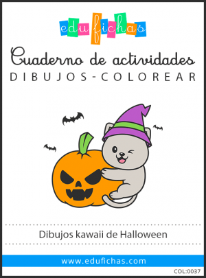 dibujos kawaii de halloween pdf