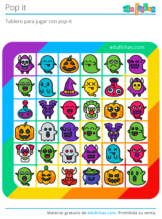 pop it halloween