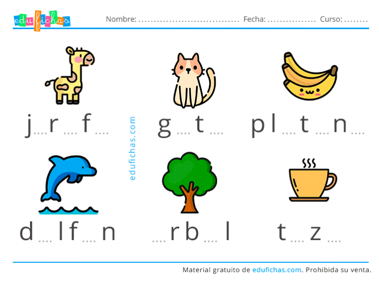Fichas de las Vocales para Niños - Descargar PDF de Escritura GRATIS