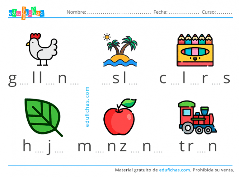 Fichas de las Vocales para Niños - Descargar PDF de Escritura GRATIS