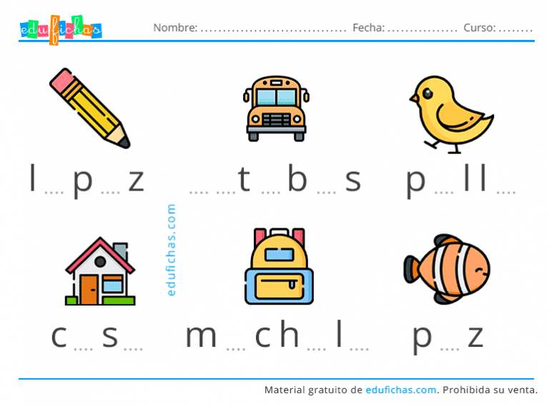 Fichas de las Vocales para Niños - Descargar PDF de Escritura GRATIS