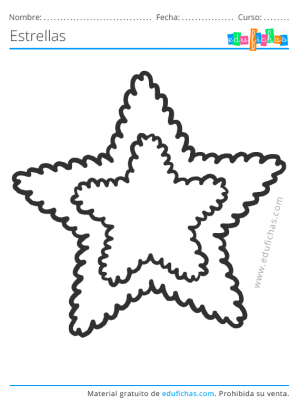 dibujos de estrellas para imprimir