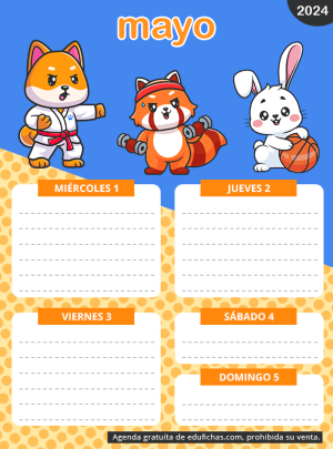 Agenda Escolar 22-23 PDF Descárgala GRATIS