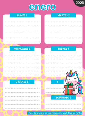 agenda gratis curso 2024