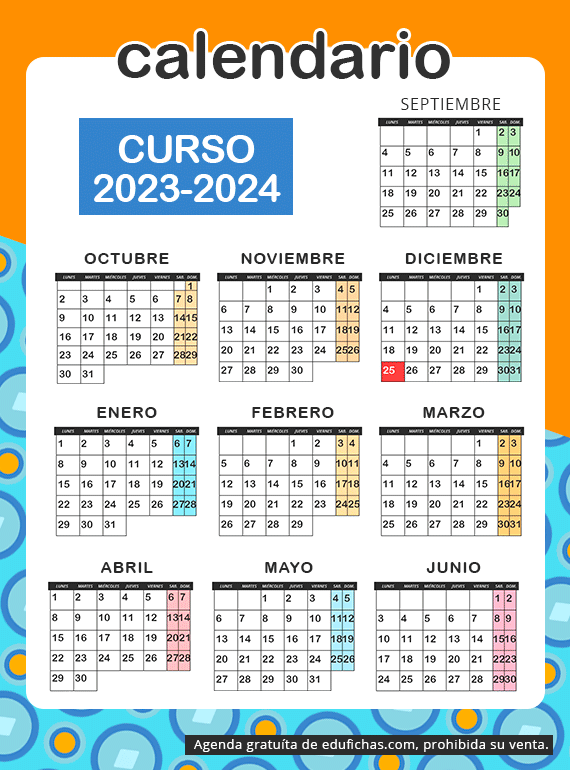 calendario curso 23 24